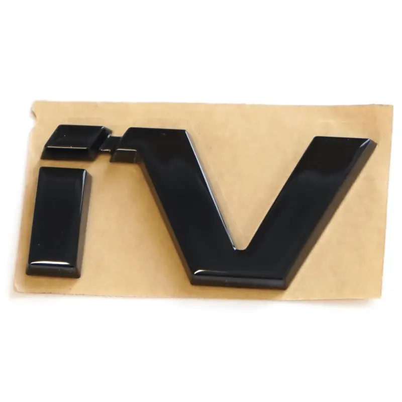 Wochenendangebot Original Skoda iV Schriftzug Heckklappe Emblem Logo Zeichen schwarz 3V0853687L041
