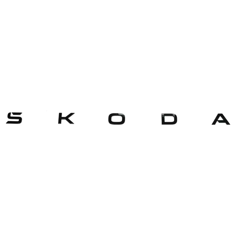 Mega-Angebot Original Skoda Schriftzug schwarz Heckklappe Emblem Buchstaben Blackline Logo 658853687G041