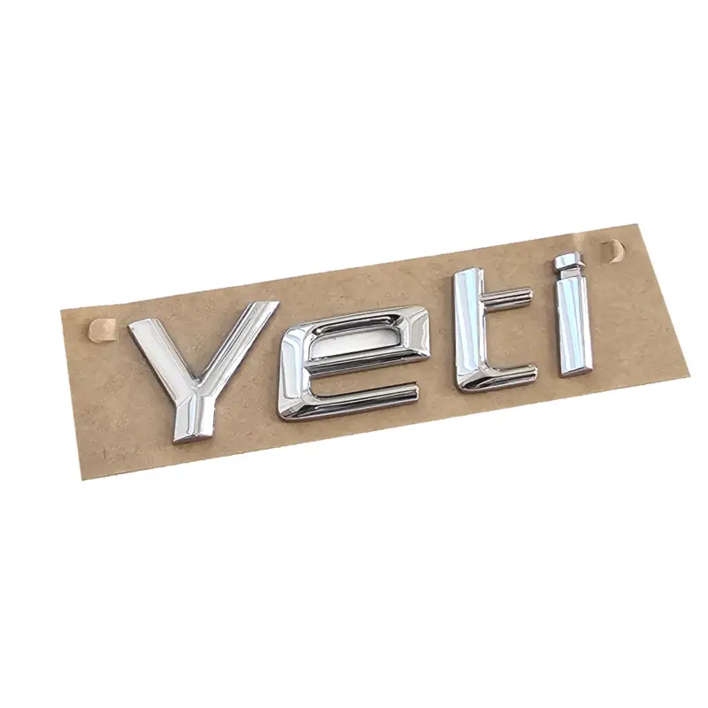 Original Skoda Yeti Schriftzug Modellschriftzug Modellbezeichnung Logo Aufkleber 5L0853687739 Neu Im Sortiment