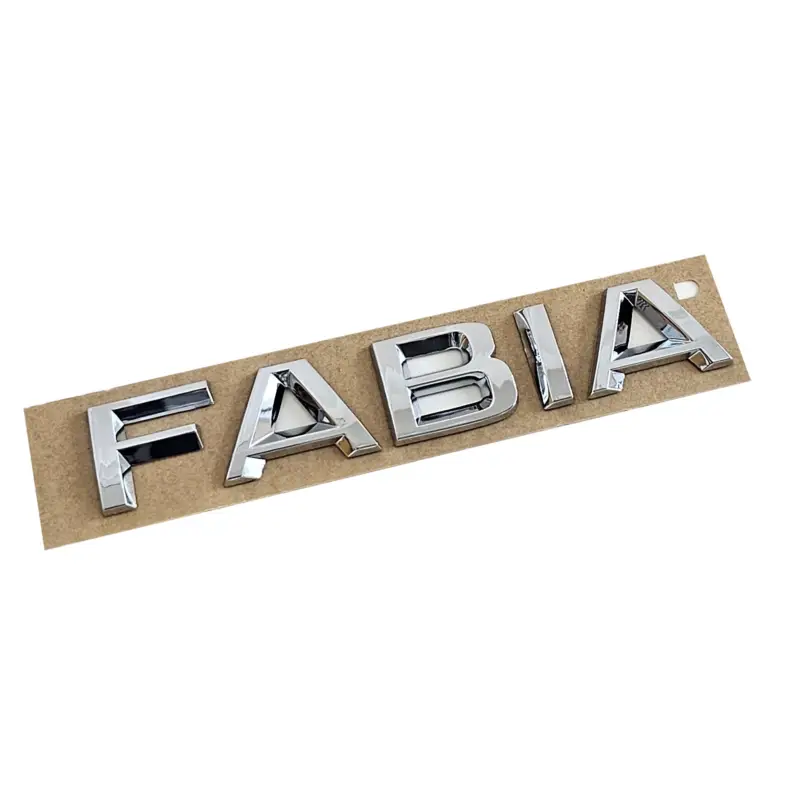 Original Skoda Fabia Schriftzug Modellschriftzug Modellbezeichnung Logo Aufkleber 5J6853687AA2ZZ Must-Have