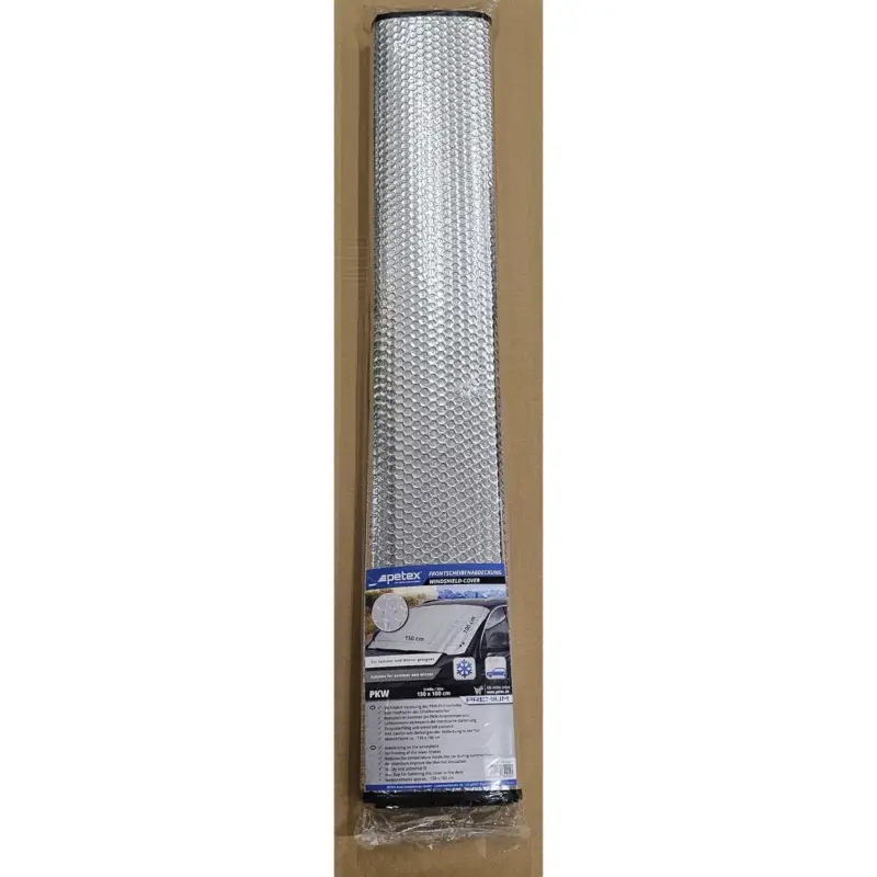 Frontscheibenabdeckung Premium 150x100 Windschutzscheibe Scheibenabdeckung Winter Abdeckung Garantierte Lieferung