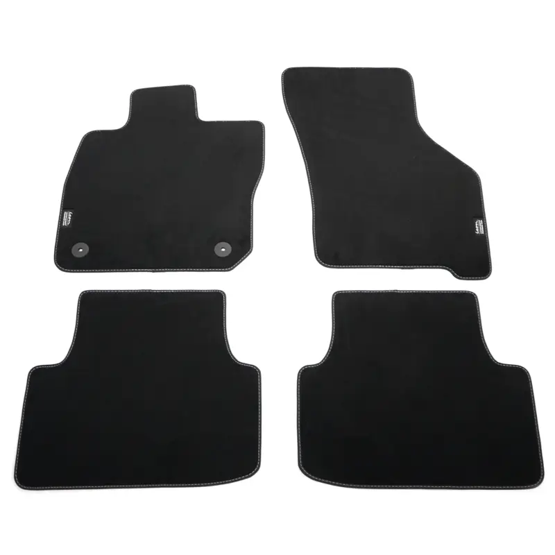 Bestpreis Original Seat Leon 4 (KL) Mild Hybrid Textil Fußmatten 4x Stoffmatten Velours Matten 5FB863011MLOE