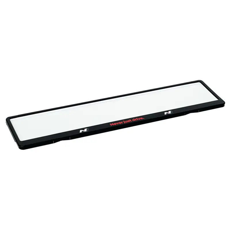 Neu Im Sortiment Original Hyundai Kennzeichenhalter N-Logo Nummernschild Halterung schwarz HMD00557