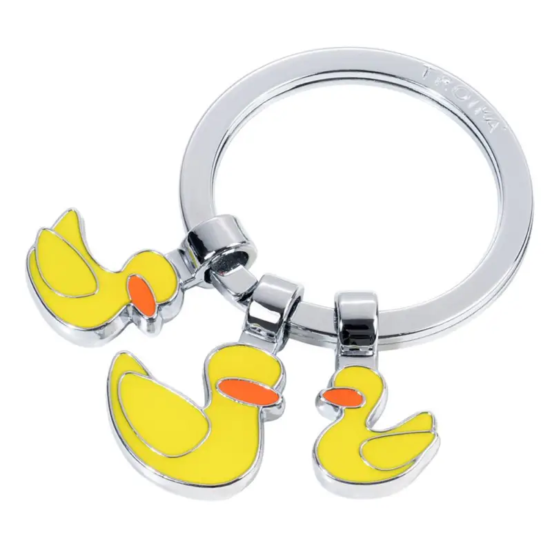 Schlüsselanhänger YELLOW DUCK gelbe Enten Anhänger Keyring KR24-03 Rabatt