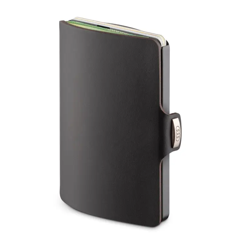 Original Audi Kartenetui I-CLIP Wallet Geldbörse Etui Geldscheinklammer 3152401300 Zertifiziert