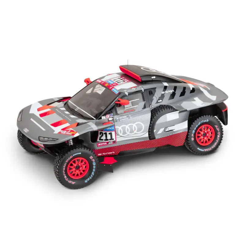 Original Audi Sport Modellauto 1:18 Miniatur RS Q e-tron E2 Ekström/Bergkvist Modell 5022200651 Bestpreis